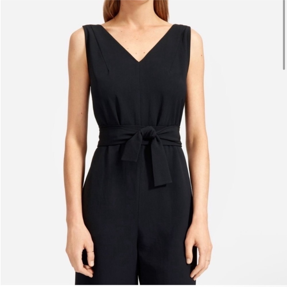 Like New Everlane GoWeave Jumpsuit (Black)